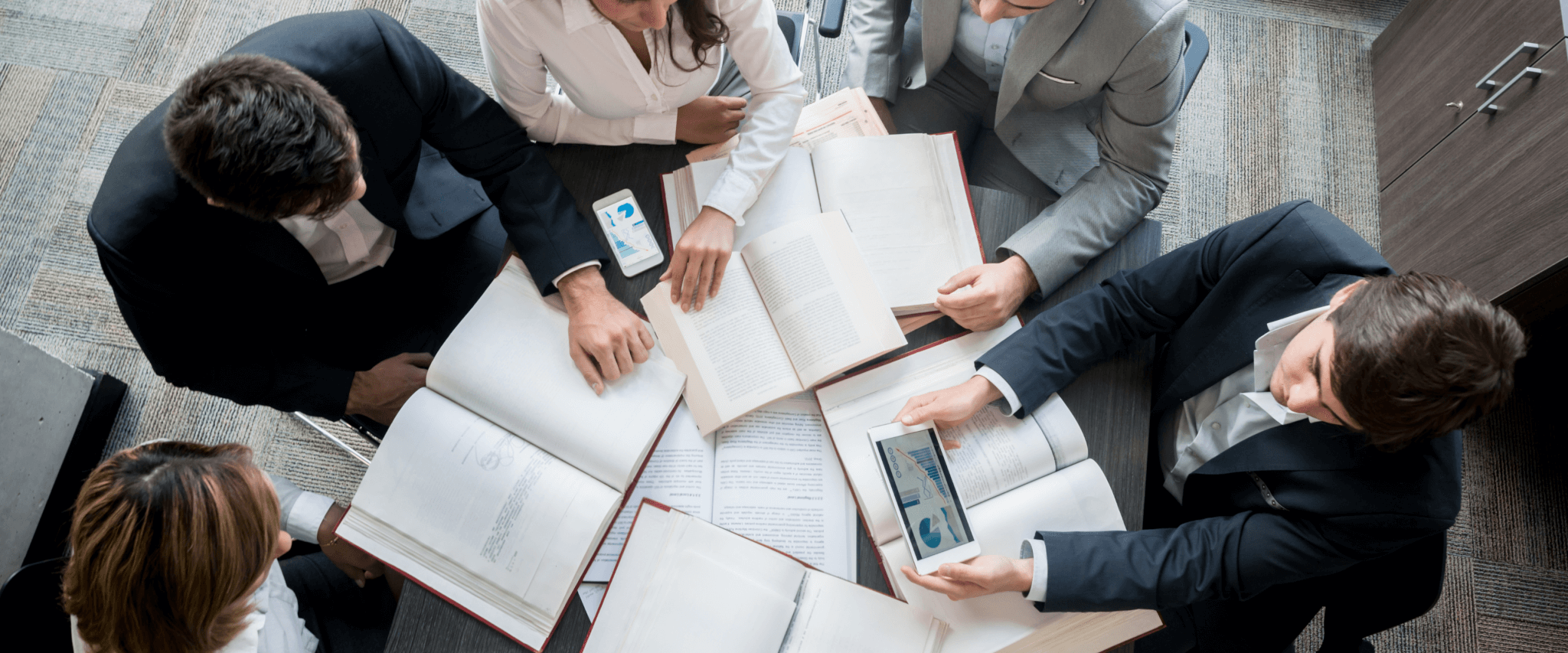 group of business people