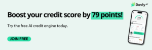 Boost your credit score by 79pts!