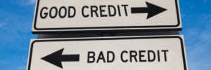 Good credit versus Bad credit