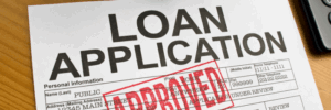 Motorcycle loan application.